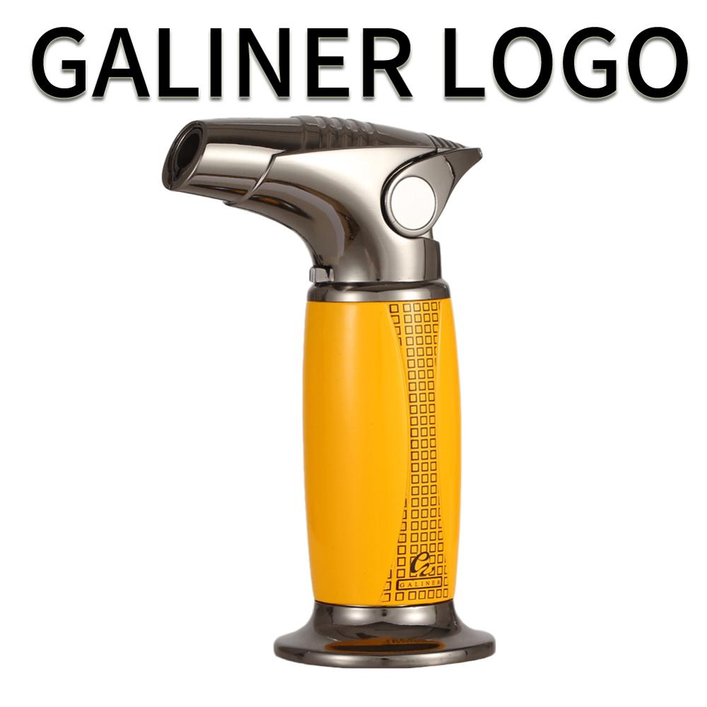 Luxury Torch Jet Lighter Galiner Red Flame - Beige