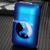 USB Rechargeable Flameless Windproof Acrylic Lighter Case - Blue Scorpion