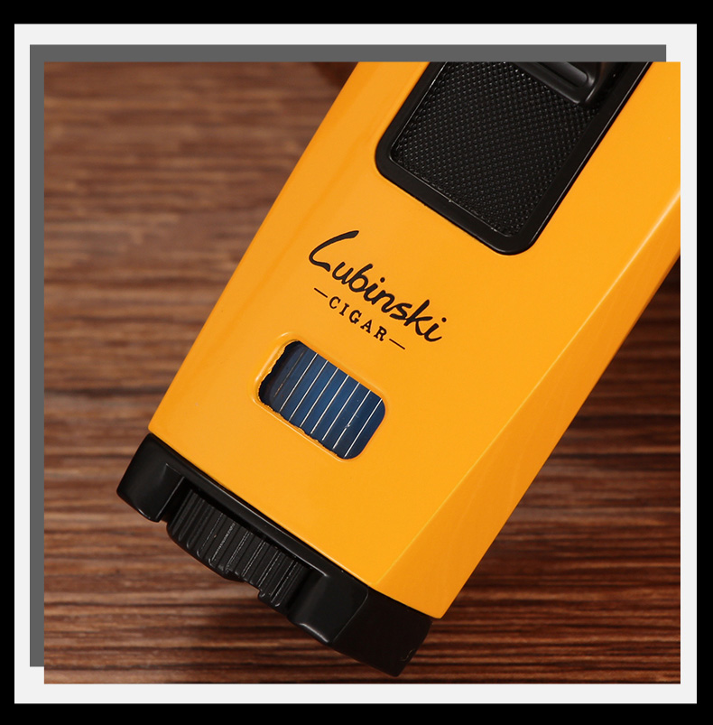 LUBINSKI Torch Lighter Metal Design detail 9