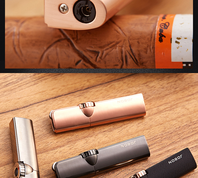 Jobon Triple Torch Butane Jet Metal Lighter detail 33