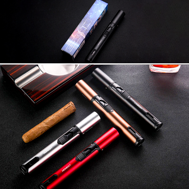 Metal Pen Jet Butane Lighter Compact Portable Design detail 13