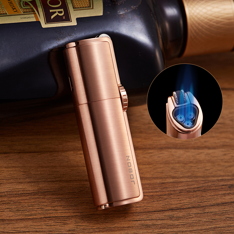 Jobon Triple JET Flame Lighter Turbo Torch - Brown