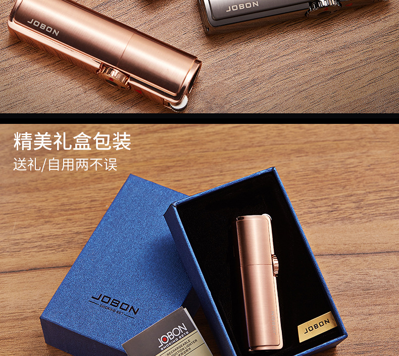 Jobon Triple JET Flame Lighter Turbo Torch detail 20