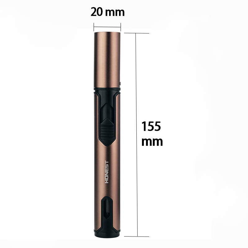 Metal Pen Jet Butane Lighter Compact Portable Design detail 11