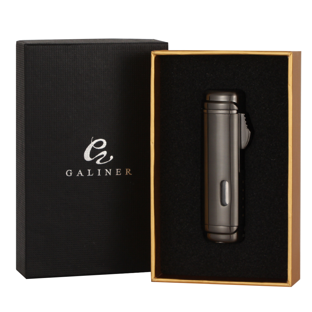 Galinor Lighter 4 Torch Jet Flames Adjustable Windproof Refillable detail 5 Galinor Lighter 4 Torch Jet Flames Adjustable Windproof Refillable detail 5