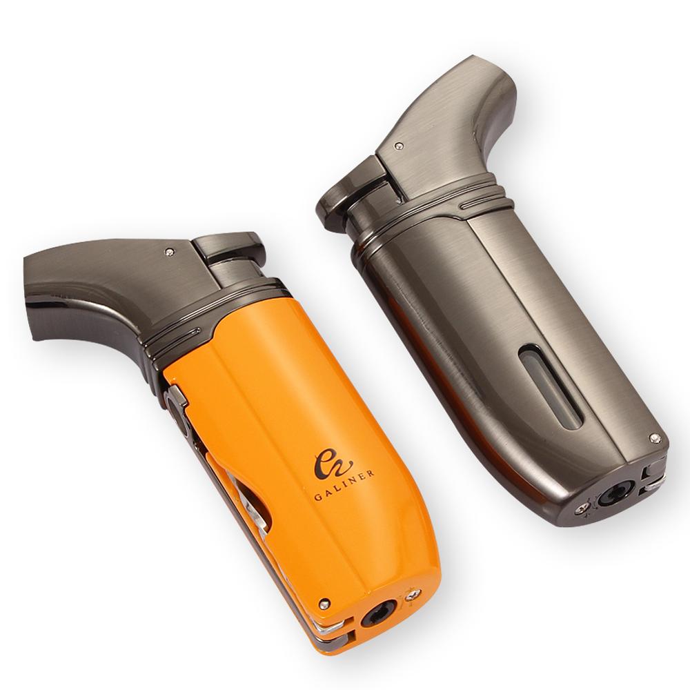 GALINER Metal Butane Dual Torch Windproof Lighter detail 6 GALINER Metal Butane Dual Torch Windproof Lighter detail 6