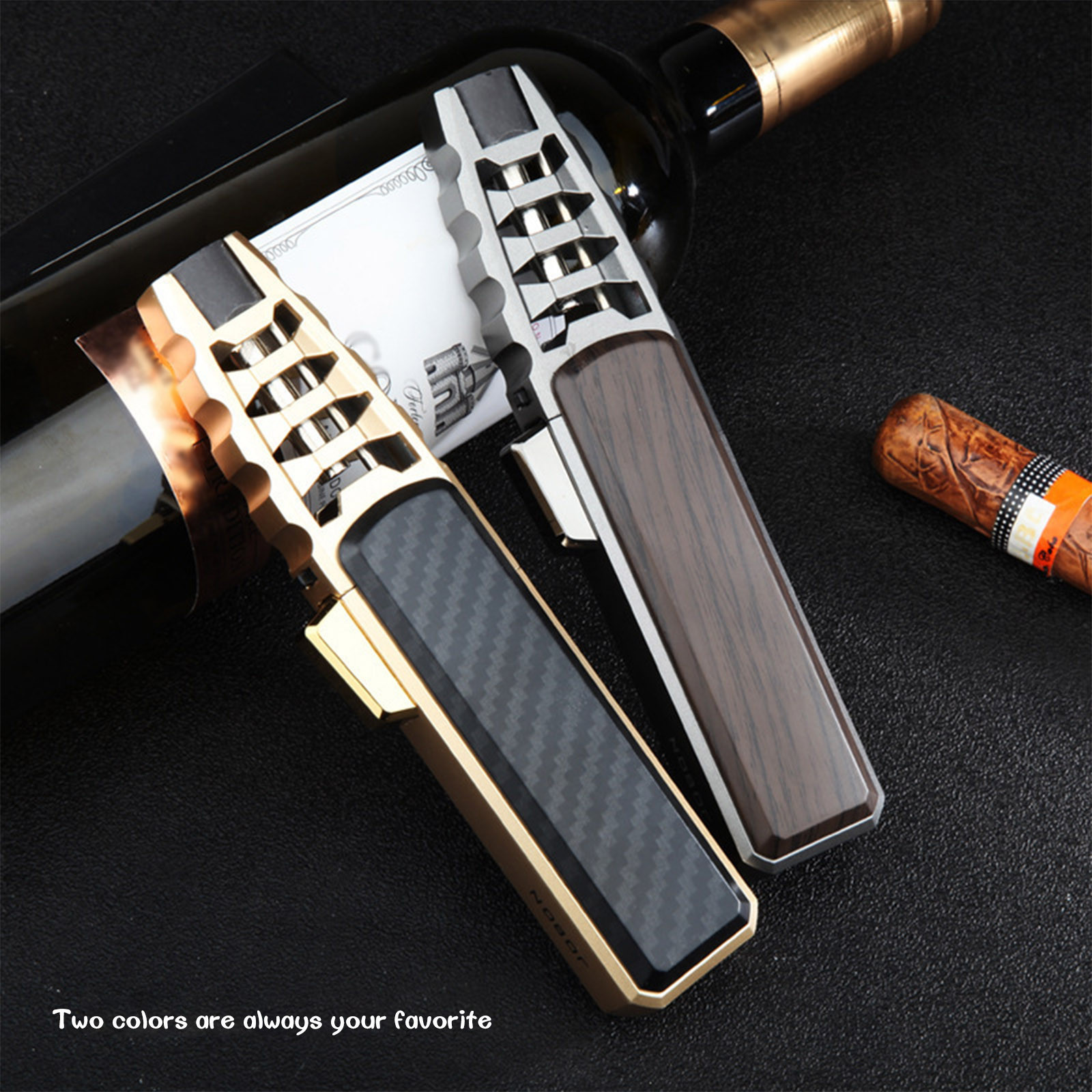 Windproof Jet Flame Torch Lighter Inflatable for Outdoor Camping BBQ detail 27