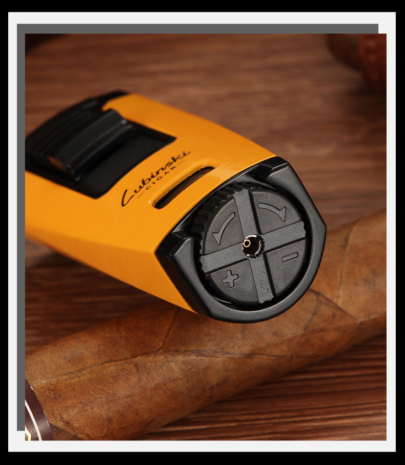 LUBINSKI Torch Lighter Metal Design detail 10