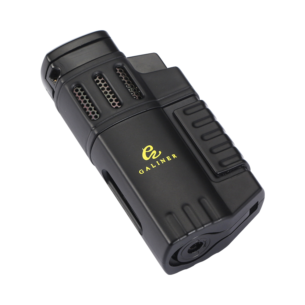 Windproof Jet Flame Torch Lighter GALINER - Black