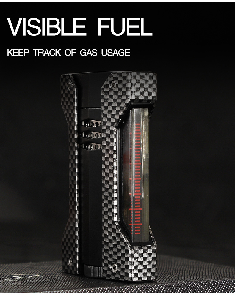 GalinER Refillable Torch Lighter Gas Fuel Adjustable Flame detail 10