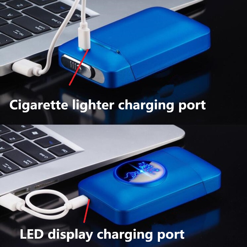USB Rechargeable Flameless Windproof Acrylic Lighter Case detail 5 USB Rechargeable Flameless Windproof Acrylic Lighter Case detail 5
