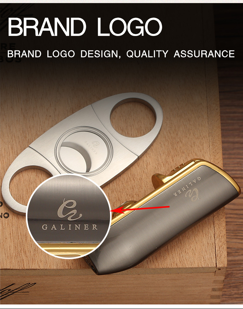 Galiner 3 Torch Lighter with Punch and Metal Sharp Guillotine Cutter detail 10