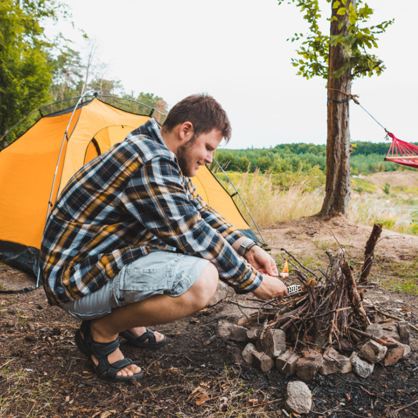 Windproof Jet Flame Torch Lighter Inflatable for Outdoor Camping BBQ detail 26