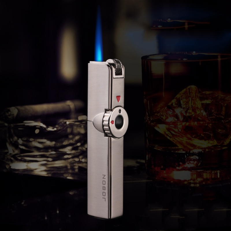 Jobon Triple Torch Butane Jet Metal Lighter detail 4 Jobon Triple Torch Butane Jet Metal Lighter detail 4