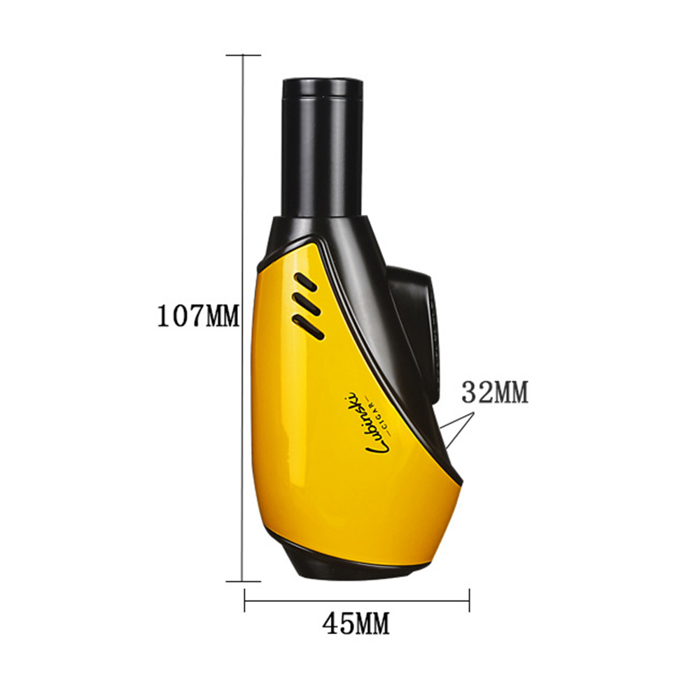 LUBINSKI Torch Jet Flame Lighter Single Flame detail 2 LUBINSKI Torch Jet Flame Lighter Single Flame detail 2