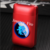 USB Rechargeable Flameless Windproof Acrylic Lighter Case - Red Dragon