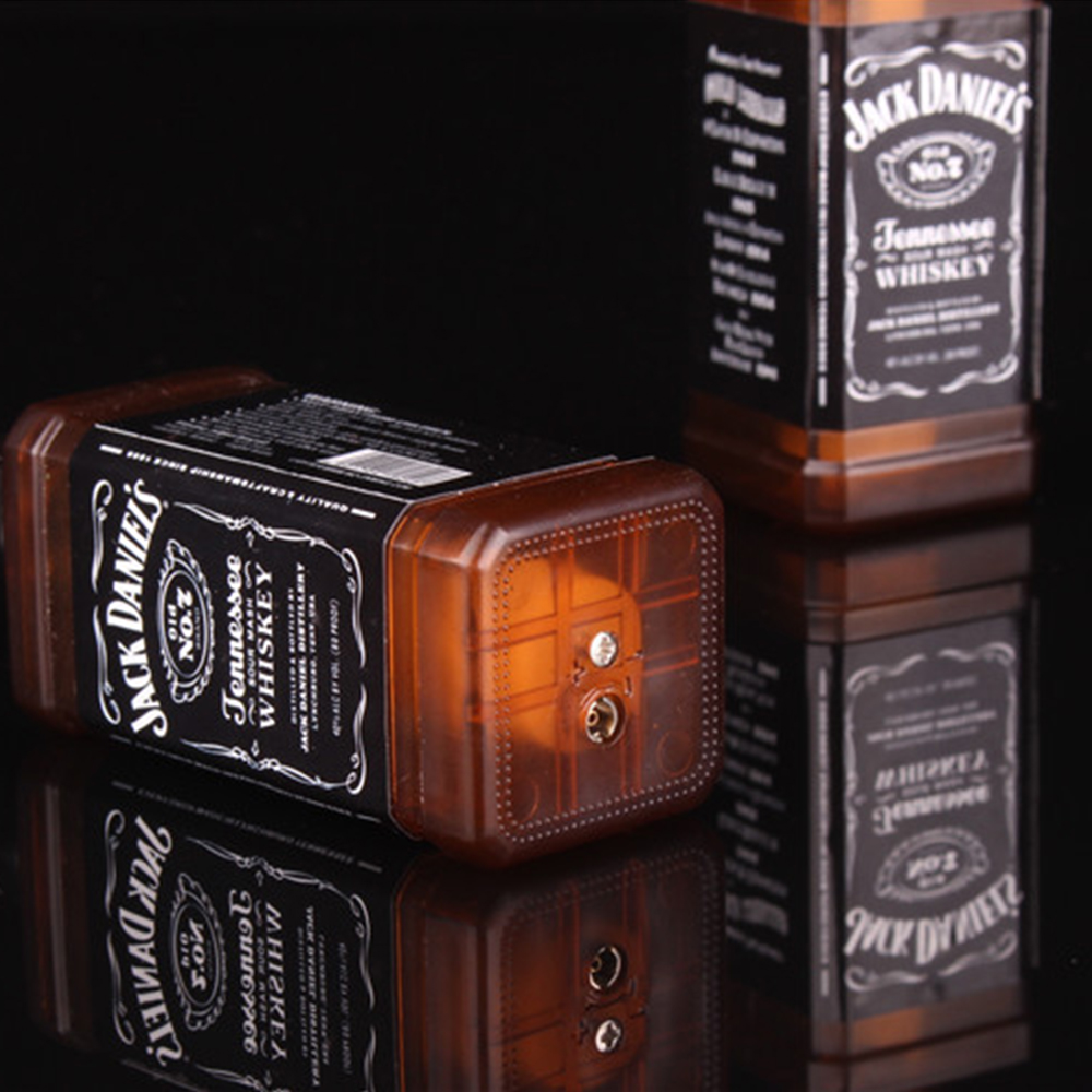 Whiskey Bottle Lighters Refillable Novelty Gift Idea for Wine Lovers detail 11