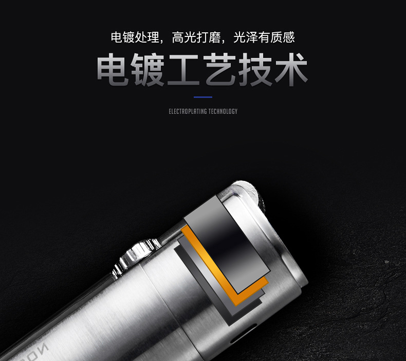 Jobon Triple JET Flame Lighter Turbo Torch detail 10
