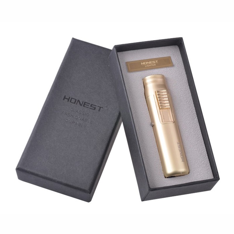 Mini Windproof Torch Gas Butane Lighter Random Color Inflatable Jet Lighter detail 11