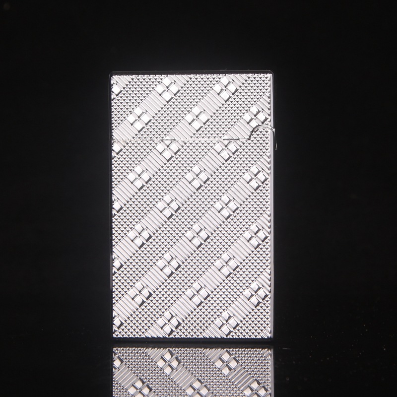 Ultra Thin Gas Refillable Windproof Lighter Type 801 Portable Flame Lighter detail 9