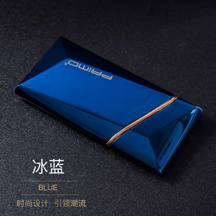 Electronic USB Windproof Lighter Rechargeable Metal Design for Men