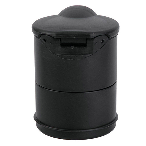 LED Portable Car Ashtray Cup Holder for Auto Truck with Lithium Battery