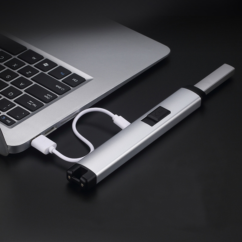 Metal Electronic Arc Ignition Lighter USB Rechargeable detail 8