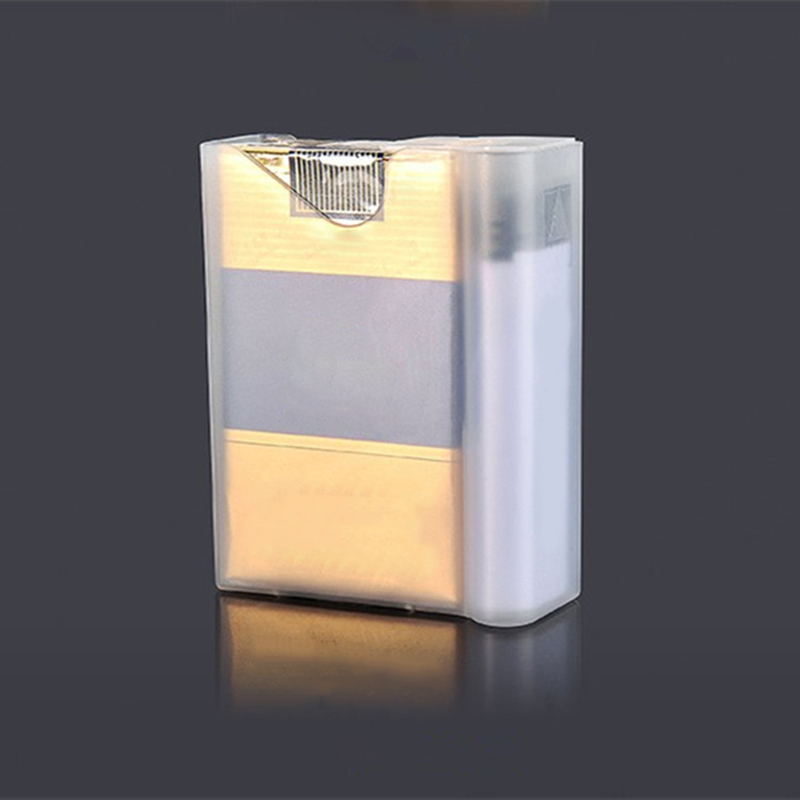 Transparent Plastic Cigarette Holder Portable Tobacco Storage Case Box