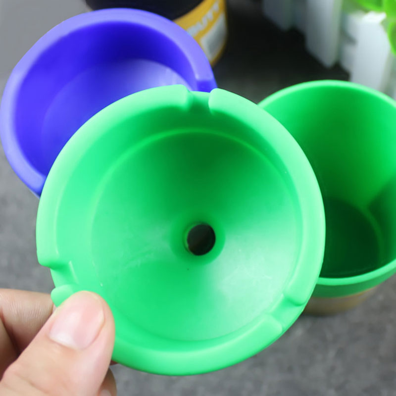 Candy Colors Auto Car Truck Ashtray Double Layer Smoke Cup Holder 2016