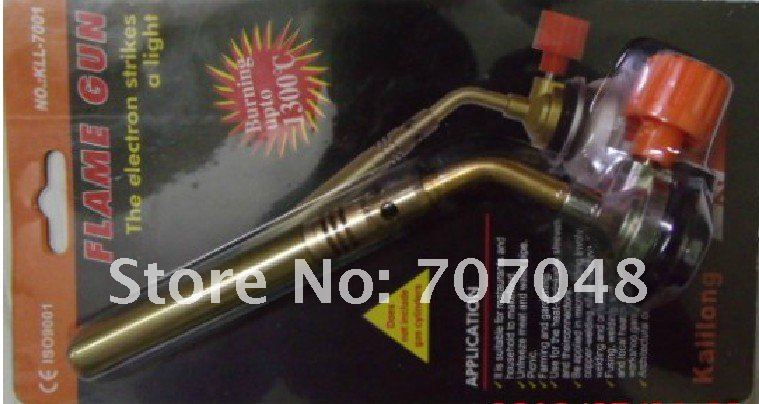 Chef Brulee Blowtorch Jet Flame Torch for Cooking Soldering and Welding KLL-7001 Gas Torch Lighter detail 9