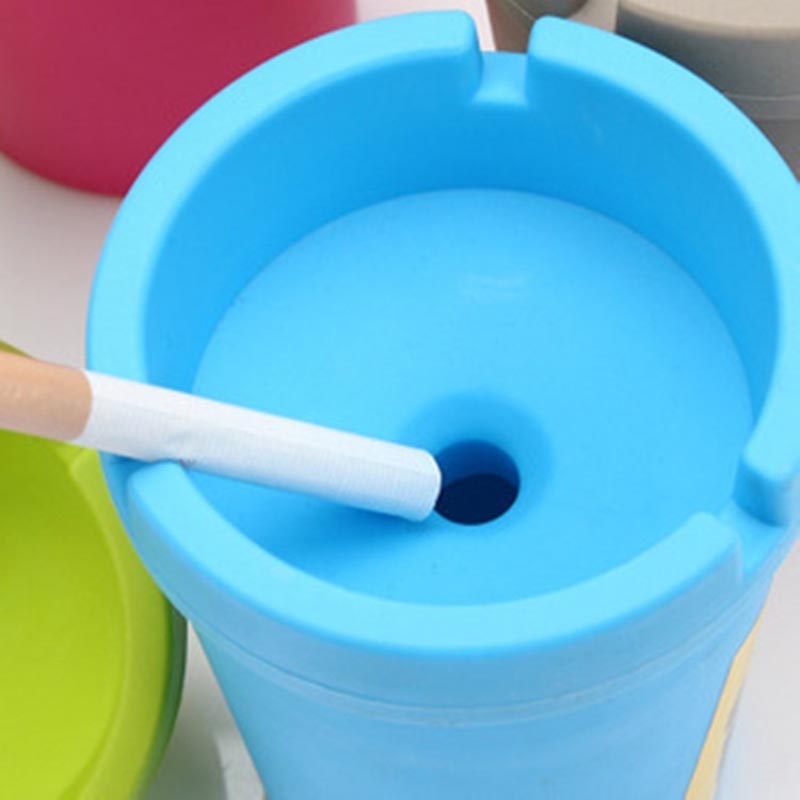 Candy Colors Auto Car Truck Ashtray Double Layer Smoke Cup Holder 2016