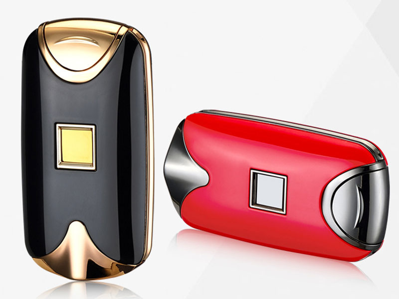 Bright Colors Windproof Plasma Lighter Fingerprint Sensor USB Rechargeable Electronic Lighter detail 12