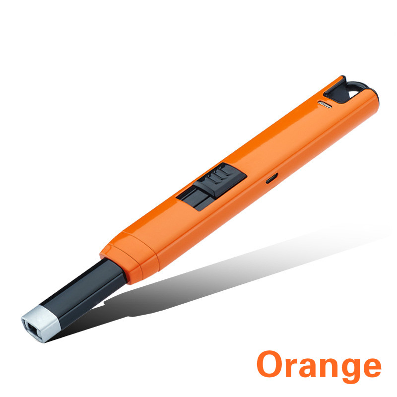 Rechargeable Windproof USB Electric Lighter Flameless Optional Color - 12