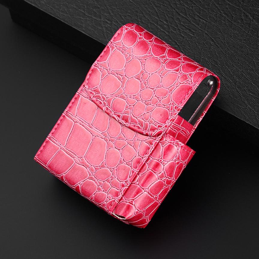 Leather Pocket Cigarette Tobacco Holder Case Portable Business Storage Pouch
