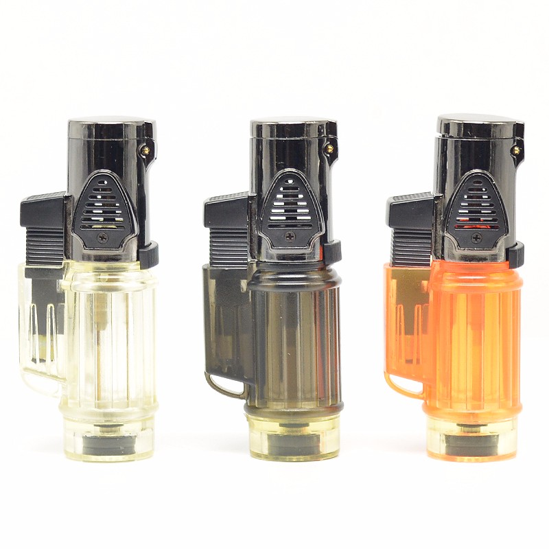 Windproof Jet Flame Torch Lighter 2-Pack Refillable Butane Gas for Gift for Men detail 20