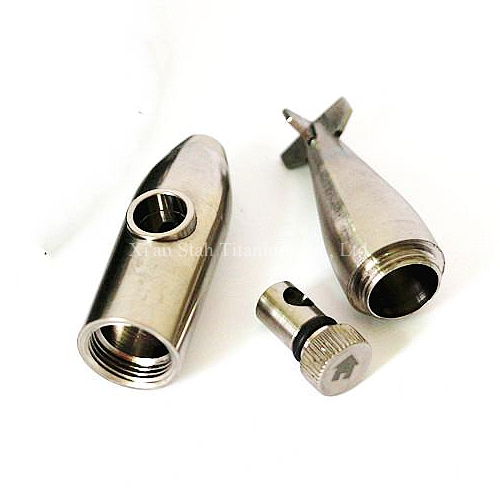 Nuclear Submarine Titanium Snuff Bottle 401 Design 3g Capacity 45g Anti-Leak Easy One Hand Operation