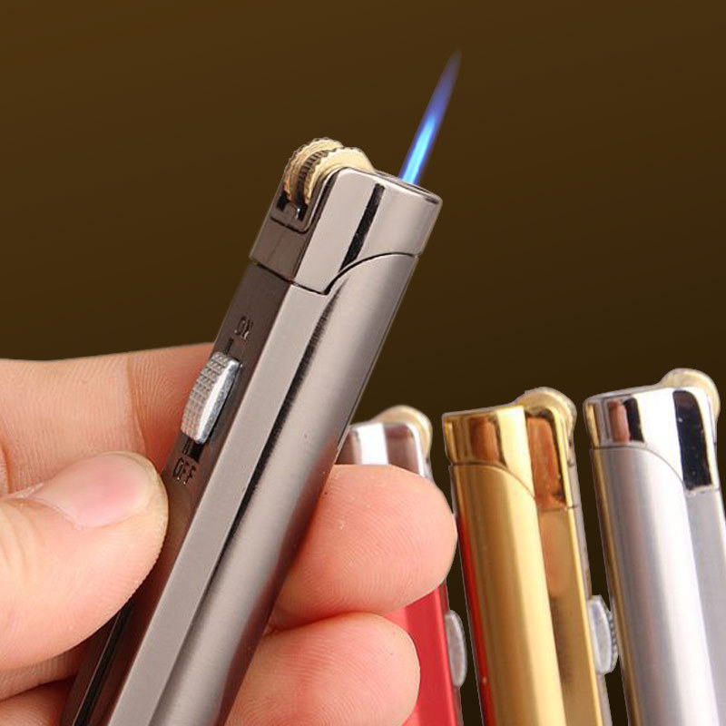 Ultra Thin Windproof Gas Pocket Lighter for Men and Women Creative Design detail 8