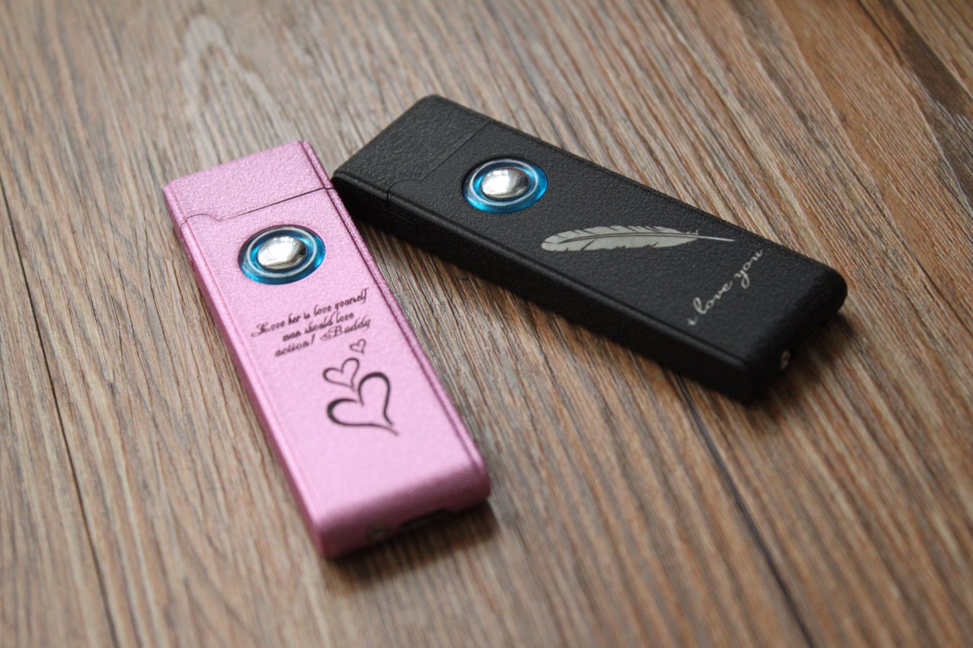 Windproof USB Lighter Double Side Lighting Coarse Tungsten Wire Electronic with Lighting Button detail 20