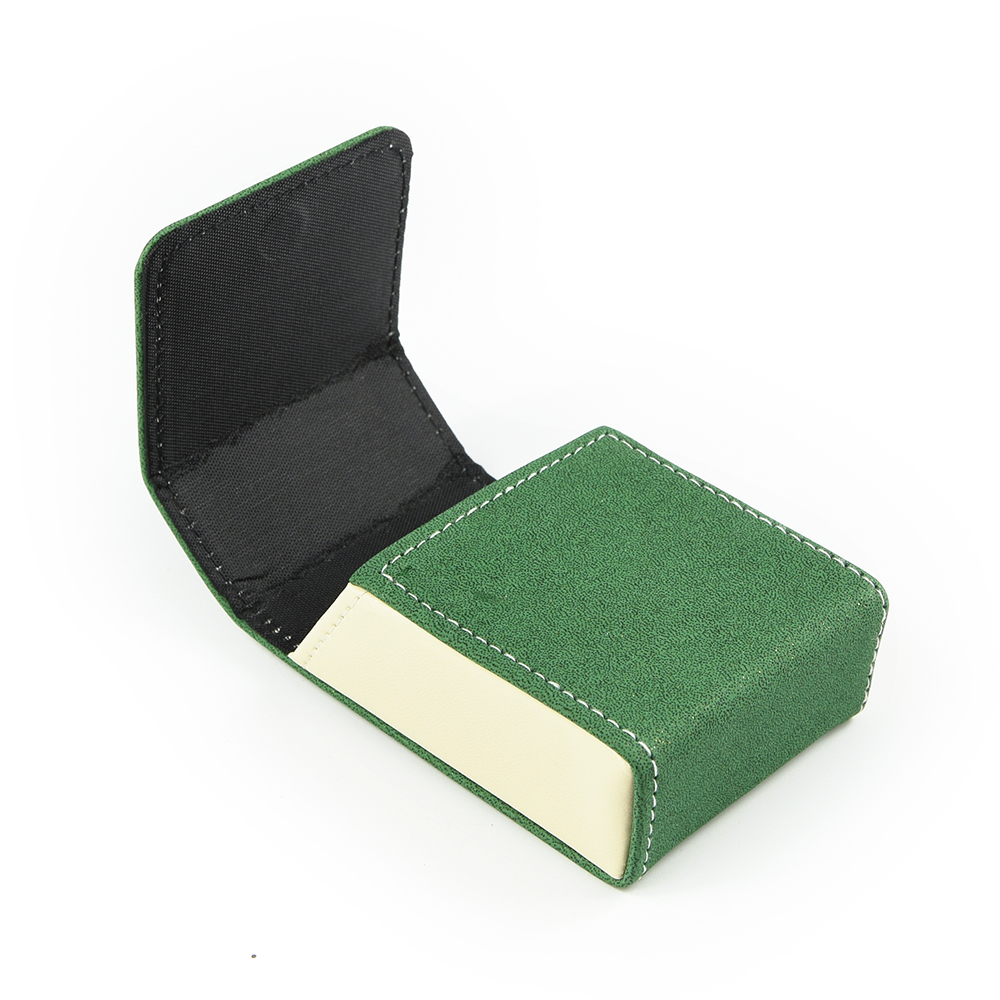 PU Leather Cigarette Box Case Tobacco Holder Pocket Storage Smoking Cigarette