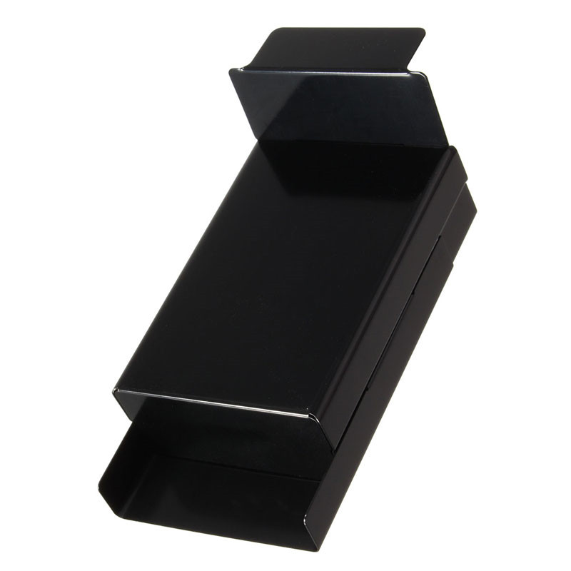 Black Wolf Metal Cigarette Case Personalized Ultra Thin Automatic Holder Box Gift