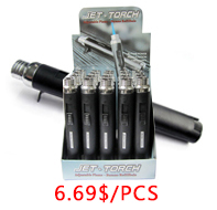 Windproof Jet Flame Torch Lighter 2-Pack Refillable Butane Gas for Gift for Men detail 17