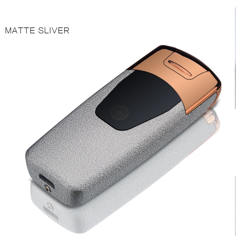 Iron Man Double Arc USB Charging Windproof Lighter Touch Sensitive Metal High-Grade detail 5 Iron Man Double Arc USB Charging Windproof Lighter Touch Sensitive Metal High-Grade detail 5