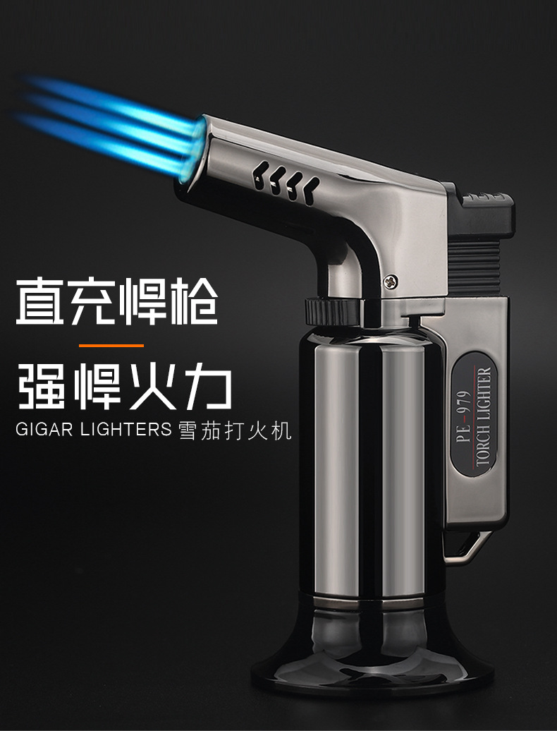 Torch Turbo Jet Butane Lighter for Outdoor BBQ detail 5