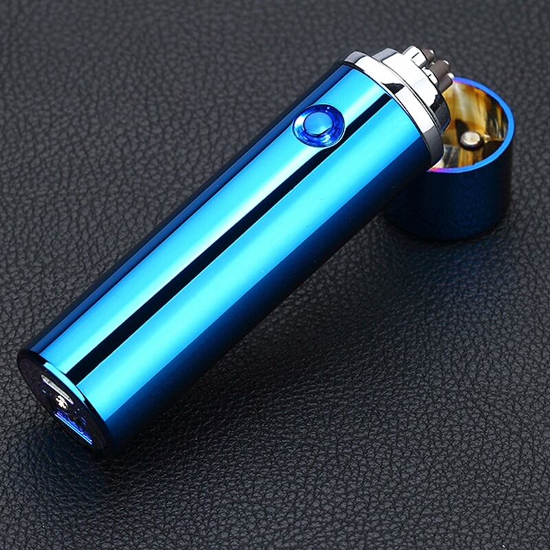 Double Arc Pulse USB Windproof Lighter with Safety Lock detail 4 Double Arc Pulse USB Windproof Lighter with Safety Lock detail 4