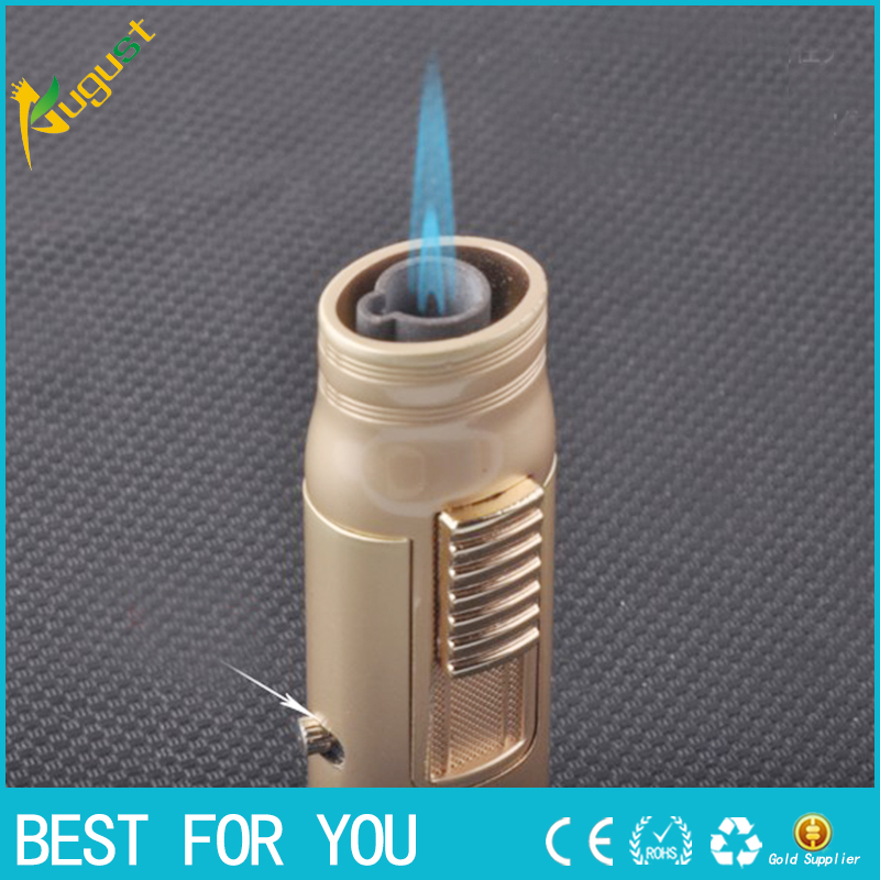 Mini Windproof Torch Gas Butane Lighter Random Color Inflatable Jet Lighter detail 13