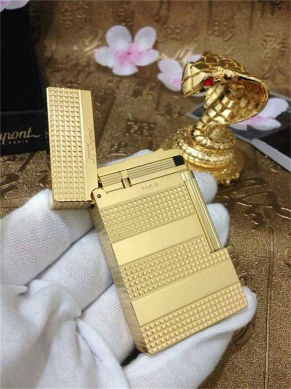 S.T Memorial Dupont Lighter New in Box TH15 Serial Bright Sound detail 8