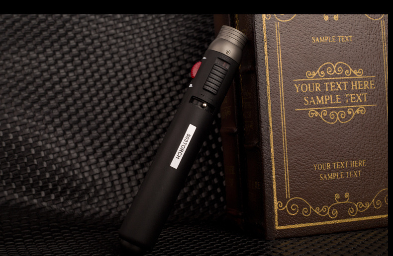 Windproof Portable Gas Lighter for Kitchen Welding Outdoor Use Inflatable Turbo Design 5103 detail 8
