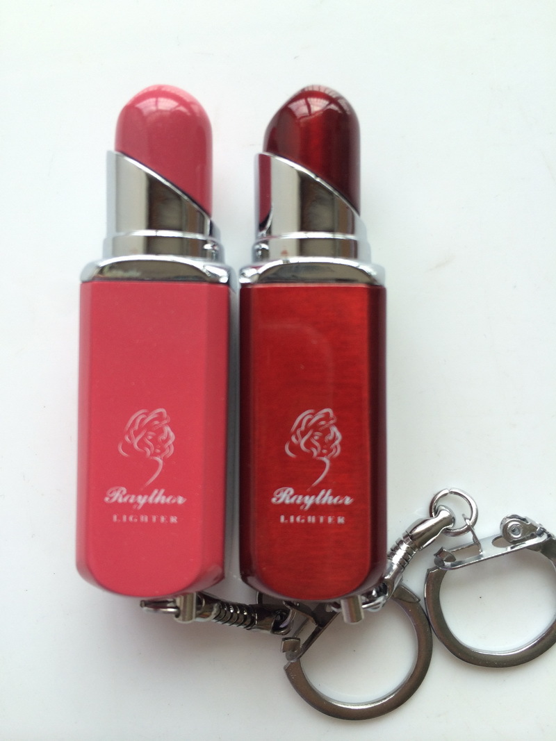 Women Sexy Funny Lipstick Lighters Open Flame Gas Lighter Valentine\'s Day Gift detail 15