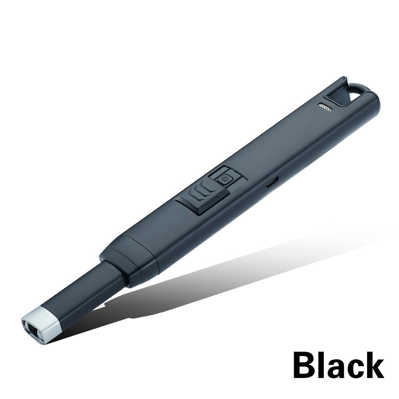 Rechargeable Windproof USB Electric Lighter Flameless Optional Color - 14