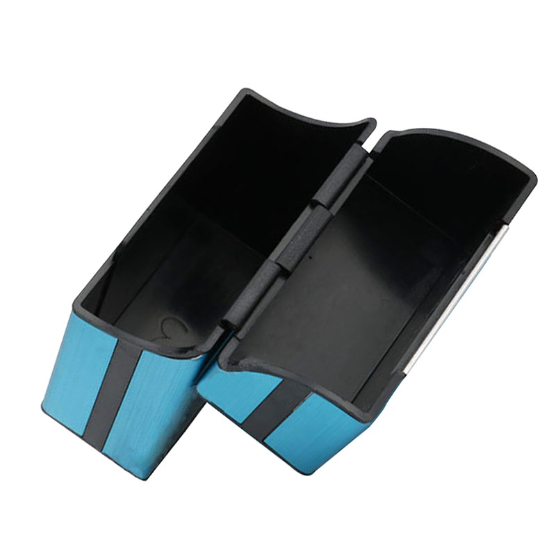 Blue Aluminum Tobacco Cigar Case Pocket Storage Box Holder